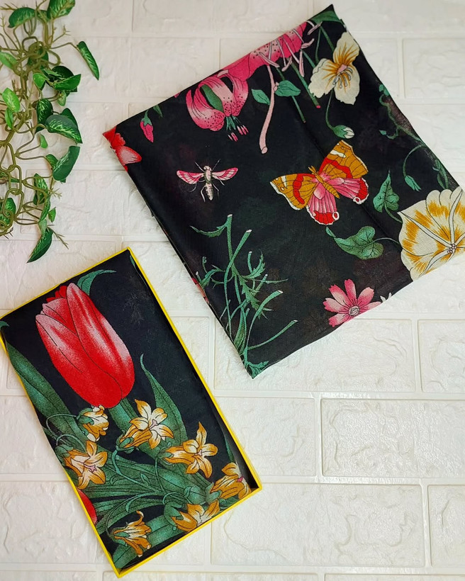 روسری سیااسکارف طرح شنل