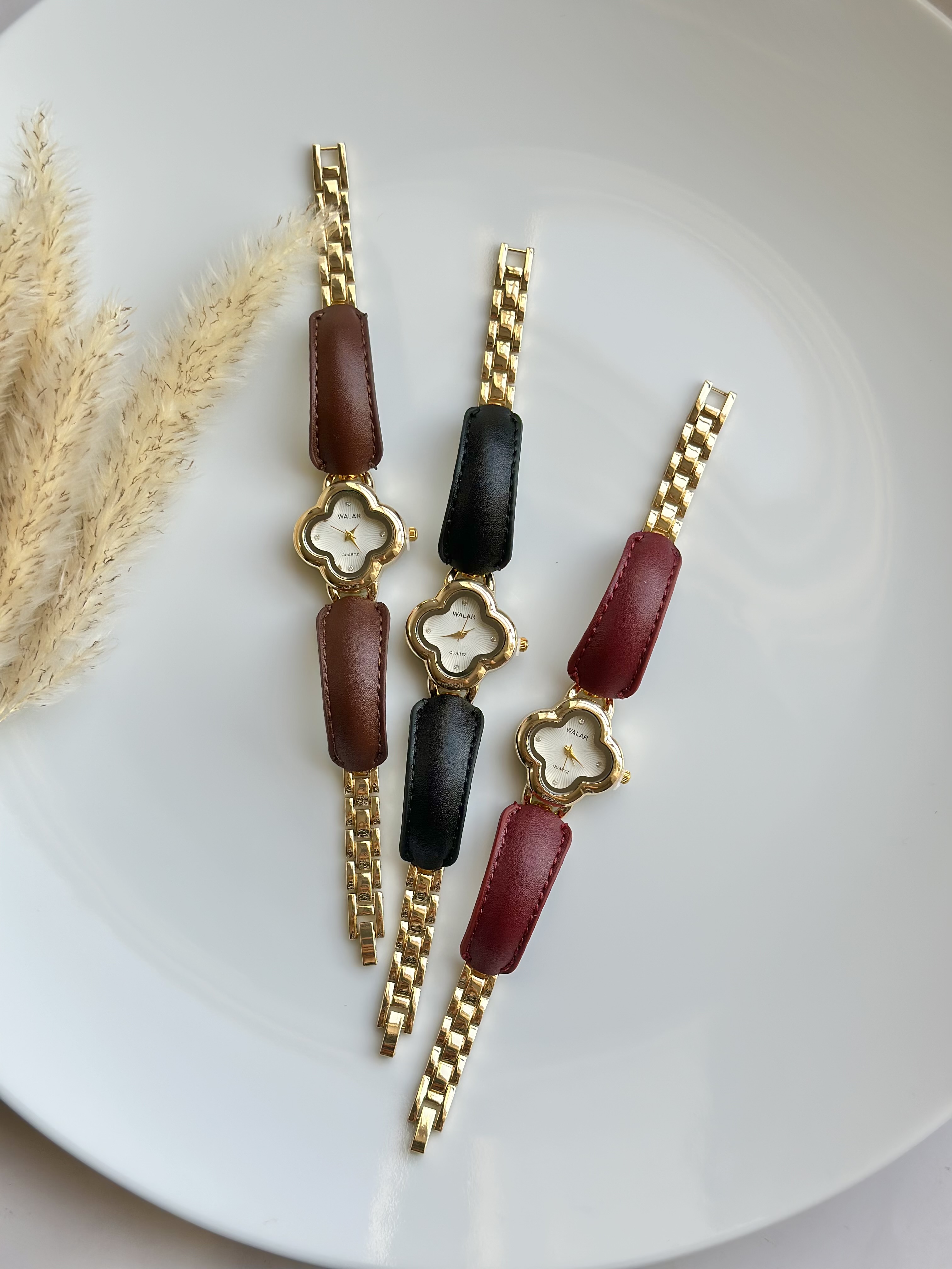 ساعت بند چرم لوکس